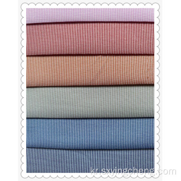 TC 20 % Cotton 80 % Stripe Yarn-dyefd Fabric